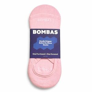 Studio Gripper Ballet No Show Sock Spanish Rose Pink Medium NWT